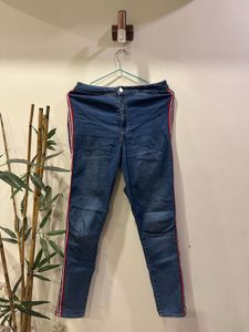 Stylish Striped Jeans