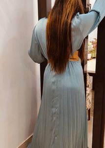 Mango Satin Dress