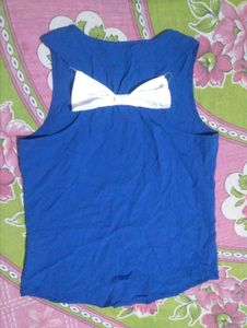 Royal Blue Sleeveless Top