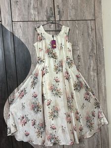 Floral Gown Or Long Kurti