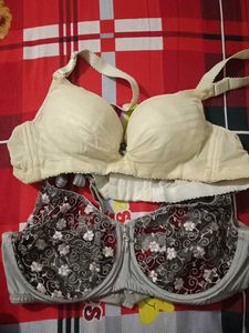 Comfy Beige Bra for 38 to 40 size