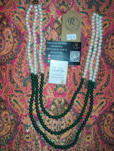 Beaded 3 Layered Necklace