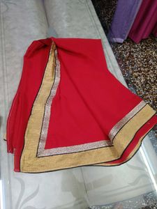 Beautiful Red Saree