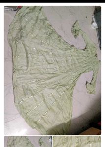 Elegant Green Ethnic Gown