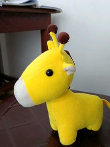 Cute Yellow Giraffe Plushie