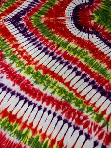 Colorful Tie-Dye Throw Blanket