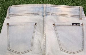 Light Wash Flare Leg Jeans