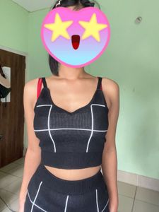 Chic Black &amp; White Co-ord Set