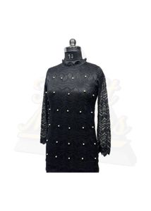 Elegant Black Lace Top
