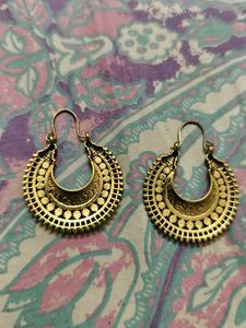 Gold Antique Earring