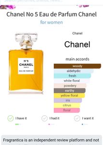Chanel N°5 Eau De Parfum 100ml 🧡