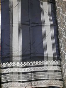 Blue Silk Saree For Women