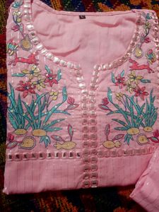 Cotton Lurex Suit Set