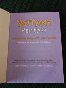 Botany Med Easy By Dr.Vipin Sharma