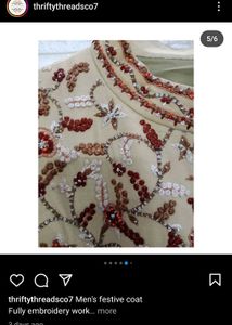 Zardozi Sherwani