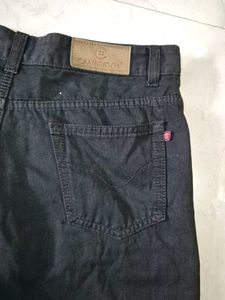 Black Denim Shorts