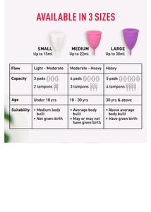 New Sirona Menstrual Cup - Large