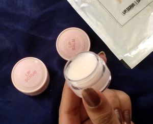 Plum Vanilla Lip Scrub And Balm Combo