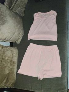 A baby pink gym set