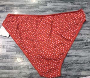 Red Cotton Panty💚