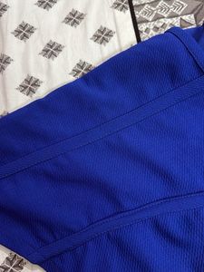 Blue Corset Tank Top
