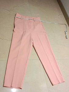 Peach Straight Leg Pants