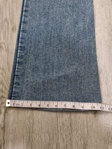Sc8748 Brinjal Cargo Bootcut Jeans Waist 32