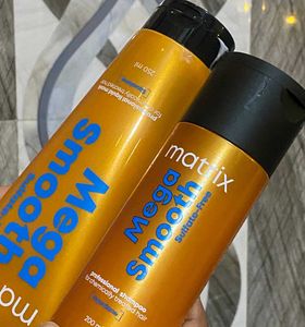 Matrix Mega Smooth Shampoo Set
