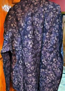 John Players Jeans Indigo Floral Print Shirt