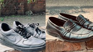 2 Pair Of Shoes