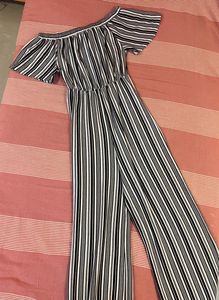 Black And White Jumpsuit