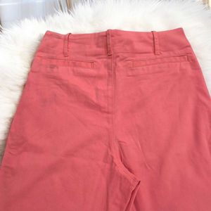 Coral Flare Leg Pants