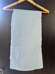 Custom made pure cotton light blue pants