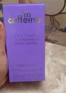mCaffeine Magnesium Body Lotion