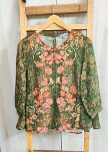 Floral Print Top size-44