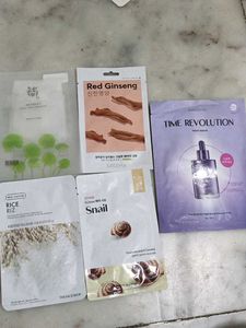 Korean Sheet Mask Combo