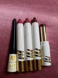 Combo Lipstick And Eyeliner