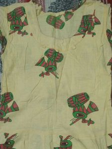 Vintage Style Printed Dress