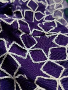 Embroidered Saree
