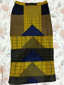 Stylish Geometric Print Pencil Skirt