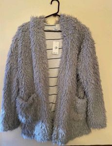 China Faux Fur Cardigan