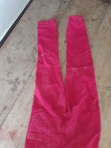 Cool Red Joggers with Side Stripes