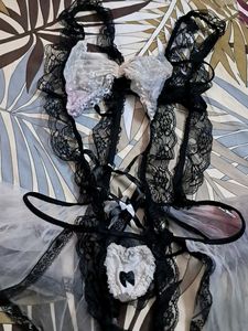 Pretty  Dress  With  Panty  In Shein  Branded