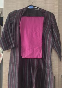 Half Mandarin Collar Kurta