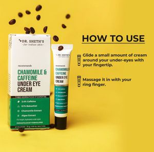 Dr. Sheth&#39;s Chamomile Caffeine Under Eye Cream