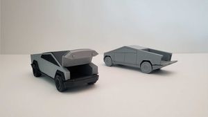🚚 Tesla Cybertruck Kit Card