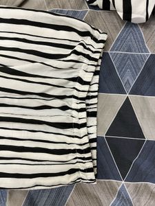 Myntra Black And White Night Suit