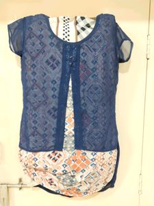 Navy Blue Top