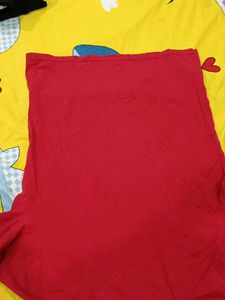 Red Cotton T-Shirt