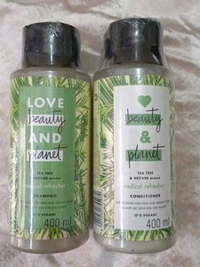 Love Beauty & Planet Shampoo & Comnditioner